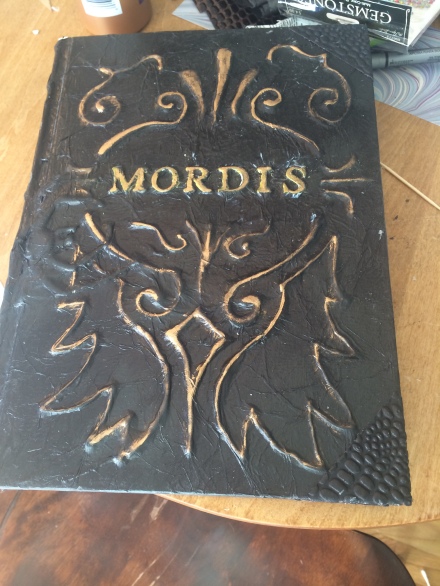 I never looked up Mordis to see if it meant anything. It sounded like a likely title for an occult how-to book. 